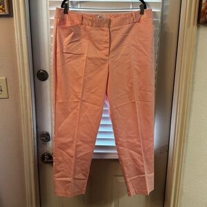 Peach Straight-Leg Women's Pants